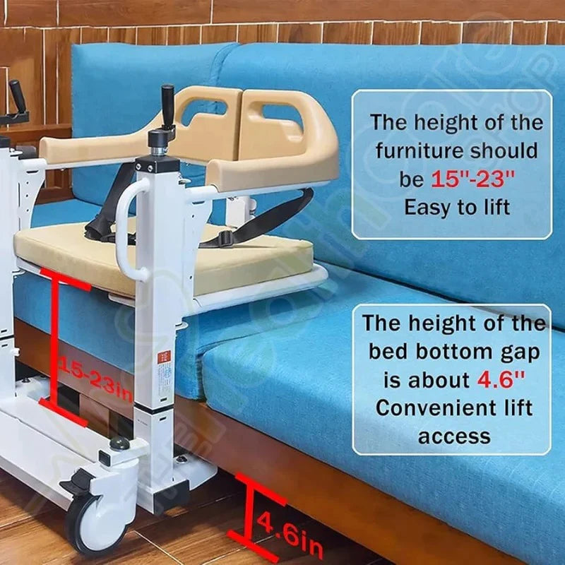 Patient Lift & Transfer Wheelchair