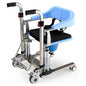 Stain Less Steel Hydraulic Patient Transfer Chair Lift  (Multifunctional Wheelchair)