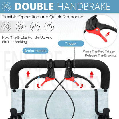 Foldable Brief Case manual Wheelchair